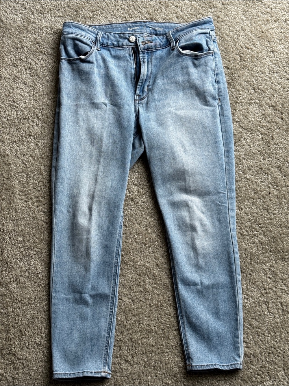 Old Navy Light Blue Women's Jeggings - Slim Stretch Denim